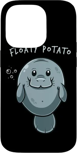 Miniatura 16 de iPhone 11 Floaty Potato Manatí Chubby Sirena Sea Vaca Animal Estuche de Regalo