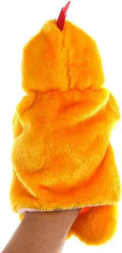 Miniatura 4 de Marionetas de mano de pollo de peluche de gallina juguetes para imaginativos juegos de simulación de cuentos regalos para niños