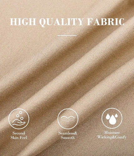 Miniatura 4 de LANCS Pantalones de maternidad sin costuras, mallas sobre el vientre, leggings de entrenamiento, pantalones de embarazo, moldeadores debajo