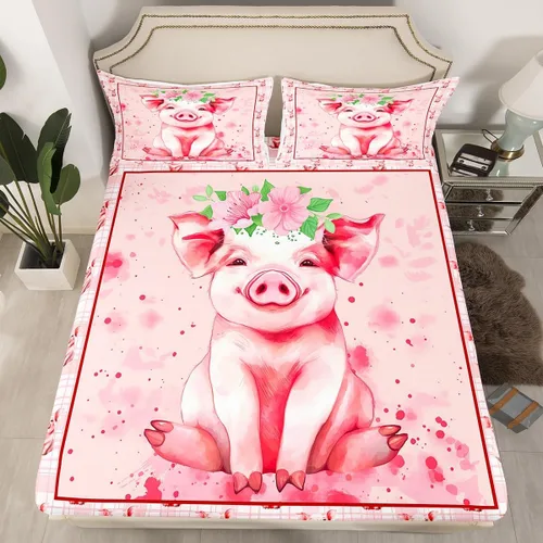 Miniatura 20 de Erosebridal Phoenix - Juego de sábanas de tamaño matrimonial, juego de sábanas bajeras de Phoenix con estampado de pájaro mágico para niños, Color 14