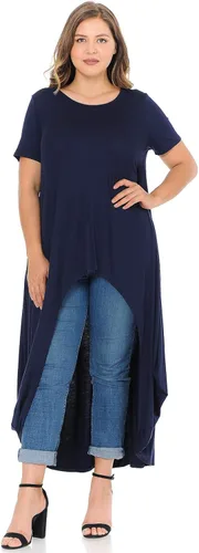 Miniatura 2 de Pastel by Vivienne Camiseta larga para mujer en talla grande