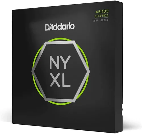 Miniatura 9 de D'Addario Cuerdas para Bajo, NYXL Niquelado, NYXL32130, Calibre Regular Ligero 45-100, Escala Larga, Juego de 6 Cuerdas, Paquete de 1