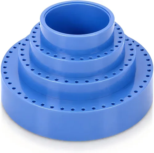 Tenedor rotatorio de la broca del tenedor de la herramienta de los accesorios 116 agujeros Rotary Tool Bit Holder Azul