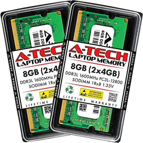 Miniatura 18 de A-Tech Reemplazo de 1 GB RAM para Synology DDR2-800-1GB DDR2 800 MHz PC2-6400 SODIMM Memoria no ECC sin búfer compatible con RS2211RP+, RS2211+