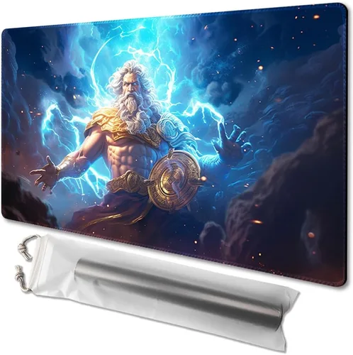 Miniatura 56 de MTG - Tapete de juego tamaño 24 x 14 pulgadas, bolsas de almacenamiento gratuitas, respaldo antideslizante, impresión, ideal para entusiastas