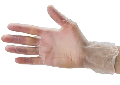 Miniatura 8 de Care Plus – Guantes de vinilo desechables, sin talco, transparentes, sin látex, hipoalergénicos, caja de 100, XL