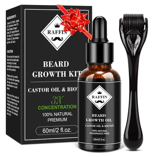 Miniatura 9 de Regalos para papá – Kit de barba con aceite de barba, bálsamo, cepillo, peine y llavero adicional, juego de cuidado personal para hombres y recuerdo