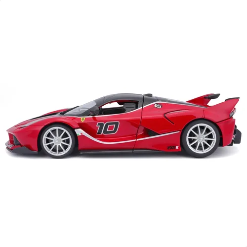Miniatura 6 de Bburago B18-16010 Ferrari FXX-K Kit de Modelo Fundido, Rojo, Escala 1:18