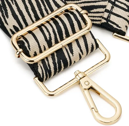Miniatura 13 de ZOOEASS - Correa de repuesto para cartera, para colgar en el hombro o para cruzar, ancha y ajustable, de lona