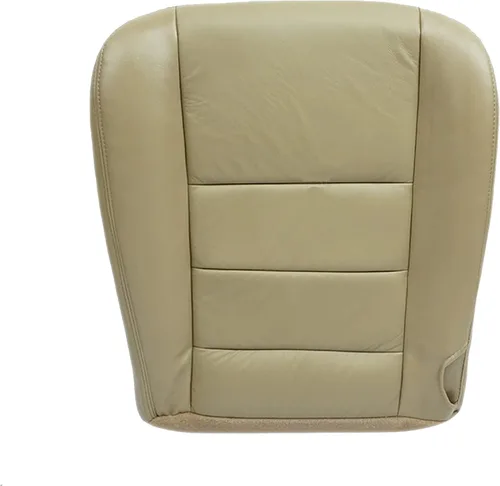 Miniatura 8 de Compatible con 2003 2004 2005 2006 2007 Ford F250 F350 Lariat Crew Cab Funda de asiento de cuero para conductor con respaldo reclinable, reemplazo
