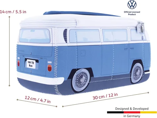 Miniatura 3 de BRISA Colección VW - Maquillaje universal de neopreno Volkswagen, Verde, VW