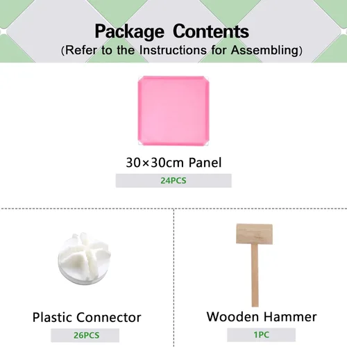 Miniatura 9 de C&AHOME Organizador de almacenamiento de cubos, unidades de estantes de 6 cubos, gabinete de clóset, estantería modular de plástico para armar, Rosa