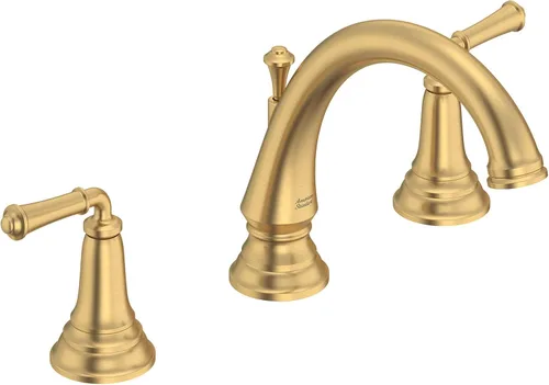 American Standard T052900.GN0 Delancey - Llenador de bañera romana, cepillado Cool Sunrise (dorado)