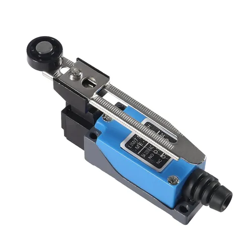 Miniatura 4 de ME-8108 Interruptor de límite de brazo de palanca de rodillo ajustable Interruptor de límite momentáneo NC-NO para molino CNC láser Plasma 3D