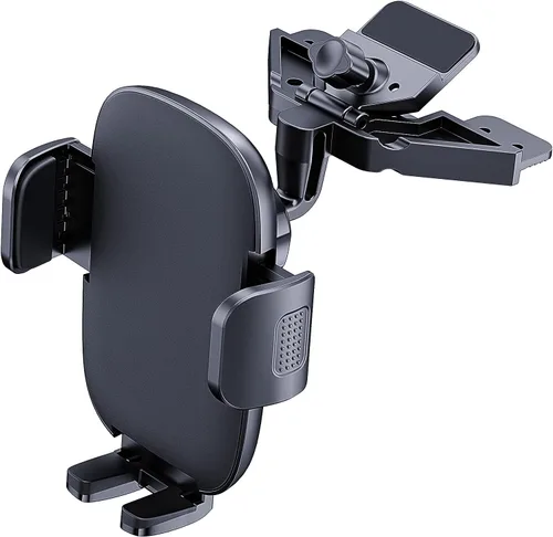 Miniatura 8 de Soporte de Teléfono para Coche Soporte de Montaje de Teléfono Soporte de Teléfono de Ranura de CD de Metal Mejorado Soporte de Teléfono Celular