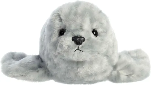 Miniatura 2 de Aurora® Adorable Mini Flopsie™ Harbor Seal Animal de peluche - Mini Companions Listos para Aventuras Juguetonas - para Niños de Todas las Edades