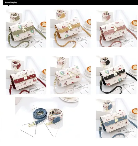 Miniatura 3 de Jainnowa Lindos monederos para mujer, bolso colorido, bolsos cruzados, bolsos de mano, bolsos de noche, bolsos de hombro para mujer