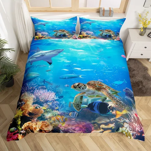 Miniatura 31 de Erosebridal Juego de ropa de cama con diseño de galaxia tamaño matrimonial, diseño de atrapasueños con temática bohemia, juego de funda de edredón