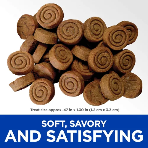 Miniatura 5 de Hill's Salados suaves naturales, para todas las etapas de la vida, gran sabor, golosinas para perros, pollo y yogur, bolsa de 8 onzas