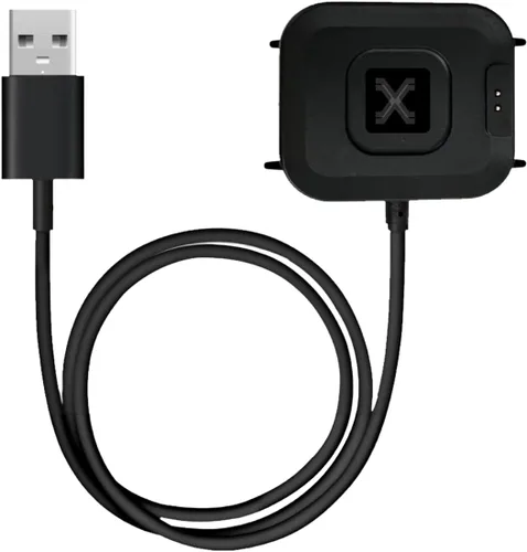 Miniatura 8 de Pulsera inteligente Carbinox Vortex con banda de metal, cargador, vidrio templado (paquete de 2), correas resistentes, rastreador de fitness