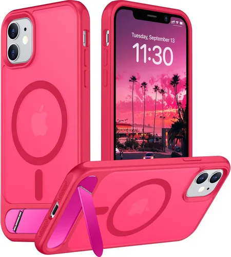Miniatura 259 de Funda para iPhone 11 con compatibilidad magnética, [Soporte invisible incorporado][Compatible con MagSafe]