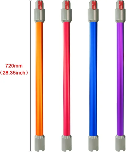 Miniatura 4 de EZ SPARES Varita de extensión de liberación rápida, compatible con Dyson V7, V8, V10, V11, Dyson V15, aspiradora inalámbrica, repuesto de varilla
