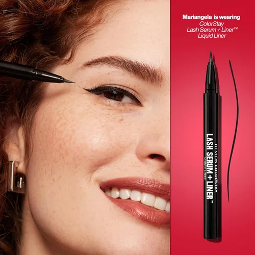 Miniatura 9 de REVLON ColorStay - Suero de pestañas + forro, delineador de ojos impermeable, pestañas de aspecto más saludable, punta de cepillo flexible