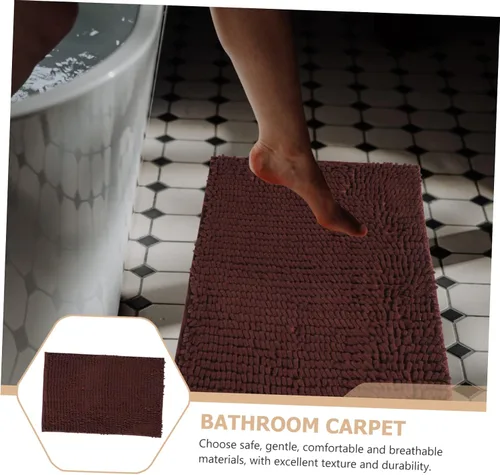 Miniatura 3 de Ciieeo Alfombrilla antideslizante de felpilla absorbente para uso doméstico para baño, cocina, sala de estar y decoración de dormitorio