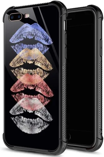 Miniatura 13 de ZHEGAILIAN Funda para iPhone 7/8 Plus, protección de grado militar, esquinas a prueba de golpes, funda antiarañazos para iPhone 7/8 Plus, girasol