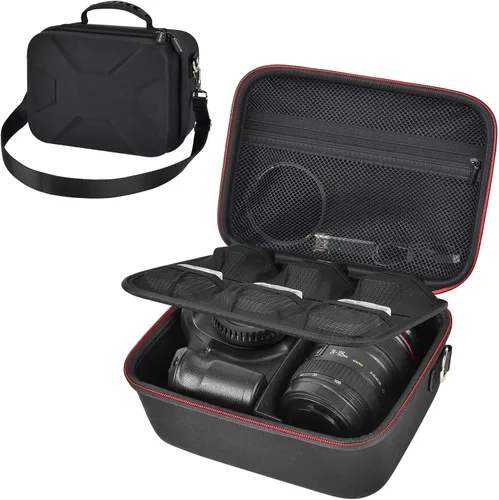 Funda para cámara Canon Eos Rebel T7/R50/R100 Mark II/R50V/R10/R5/R6/R8 Mark IV/SL3/para cámaras Sony Alpha DSLR SLR, bolsa de viaje para cámara sin