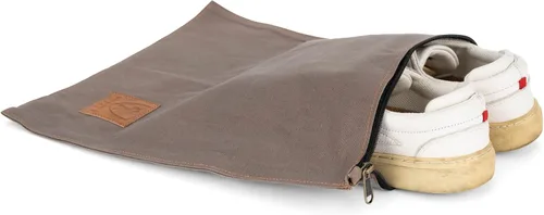 Miniatura 7 de Berliner Bags Bolsa de lona de cuero vintage Oslo para viajes o el gimnasio, bolsa de noche para hombres y mujeres, Coñac, L