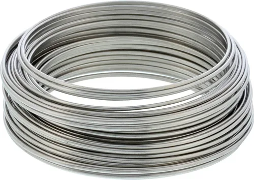 The Hillman Group 123114 - Alambre de acero inoxidable calibre 19 de 30 pies, paquete de 1 unidad