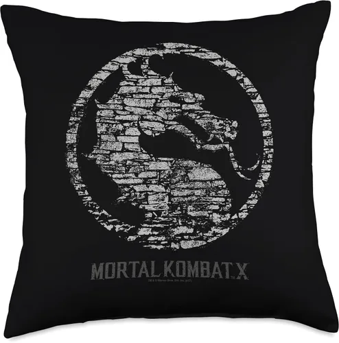 Miniatura 5 de Mortal Kombat X Stone Seal - Almohada (16.0 x 16.0 in), multicolor