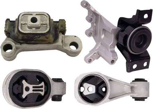 Miniatura 12 de Conjunto de soportes hidráulicos de motor y transmisión TRQ para Mercedes Benz C280 CLK320 E320