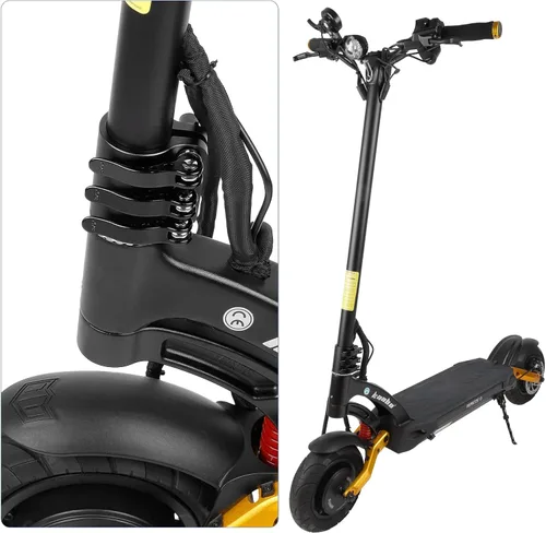 Miniatura 6 de ulip Patinetes eléctricos Abrazadera plegable Varilla vertical Piezas de bloqueo resistentes aprietan accesorios de abrazadera para Kaabo Mantis 10