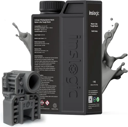 Miniatura 16 de Inslogic Modelo de Implante Dental 3D Impreso en Resina, Alta Precisión y Baja Contracción, Superficie Lisa, Resina de Curado UV de 405 nm