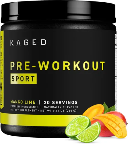 Miniatura 11 de Kaged Polvo Pre Entrenamiento Deportivo para Hombres y Mujeres, Ponche de Frutas, Certificado Deportivo, 188 mg de Cafeína, Suplemento de Óxido