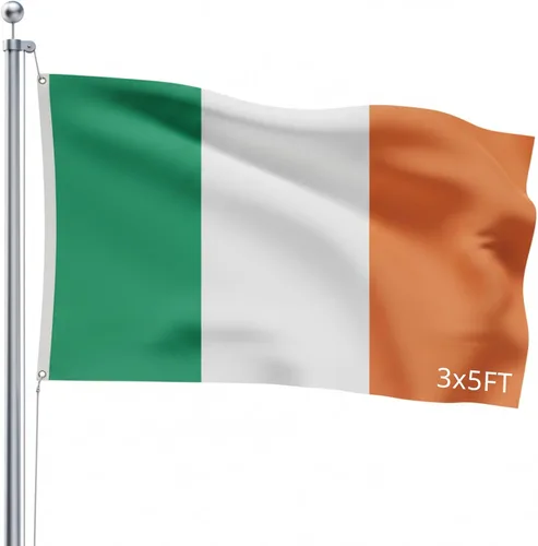 Miniatura 50 de Bandera para exteriores de SSK de poliéster resistente al clima por ambos lados. Tamaño grande: 3 pies por 5 pies, México