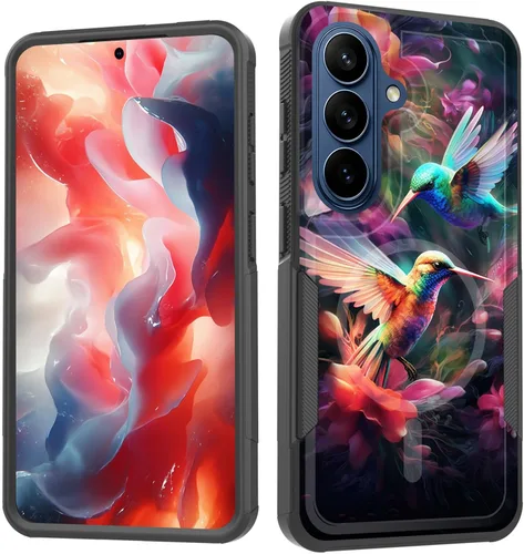 Miniatura 202 de Funda magnética para Galaxy A16 5G, [compatible con MagSafe] [protección contra caídas de grado militar] Funda resistente a prueba de golpes