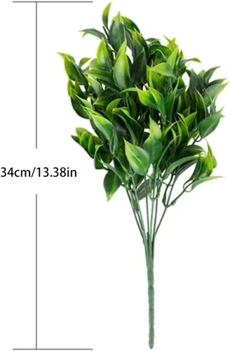 Miniatura 7 de meiyuan Árbol de higuera artificial de hoja de violín, hojas falsas de ficus lyrata, higuera sintética en maceta para interiores y exteriores, casa