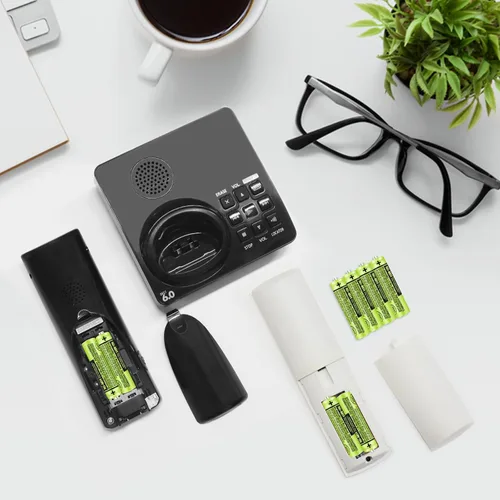Miniatura 7 de Paquete de 4 baterías recargables AAA BK-40AAABU de 400 mAh 1.2 V para teléfono inalámbrico Panasonic Ni-MH AAA Baterías para controles remotos