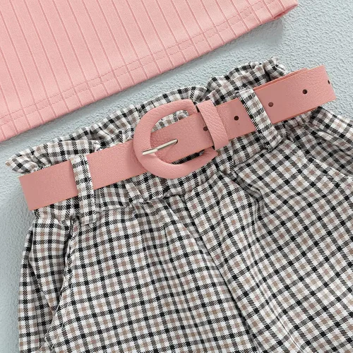 Miniatura 44 de GOOCHEER Conjunto de ropa de manga larga para niña pequeña, camisa y pantalones para niña, conjunto de ropa de primavera, otoño e invierno
