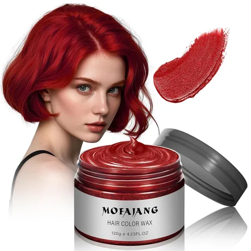 Miniatura 11 de Cera de color temporal para el cabello, spray de color para el cabello morado, 4.23 onzas de cera de cabello desechable natural en aerosol, cera
