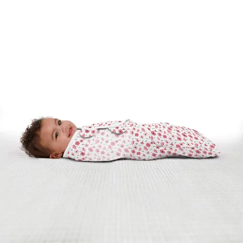 Miniatura 7 de SwaddleMe - Manta original para bebé, talla S/M, de 0 a 3 meses, paquete de 5 (diseño de amapolas bonitas)