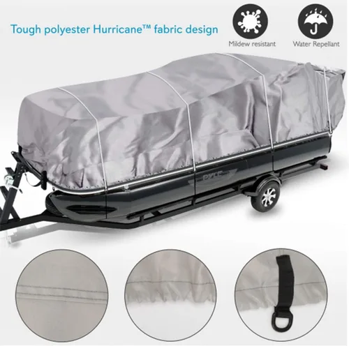 Miniatura 2 de Pyle PCVHP442, funda impermeable para pontón, tela de calidad naval 300 denier poliéster. Funda duradera, protege contra todo tipo de agua. Se
