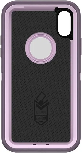 Miniatura 2 de OtterBox Defender Series - Estuche para teléfono celular, edición sin pantalla, para iPhone Xs y iPhone X Morado nebulosa