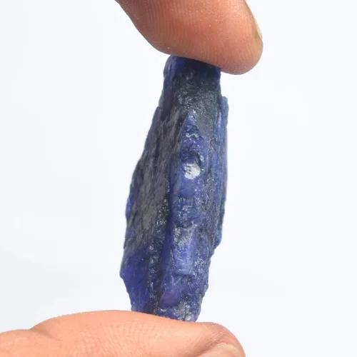 Miniatura 3 de GEMHUB Zafiro azul crudo de 4100 quilates de zafiro en bruto de grado superior piedra preciosa suelta de cristal curativo natural de zafiro Gema azul