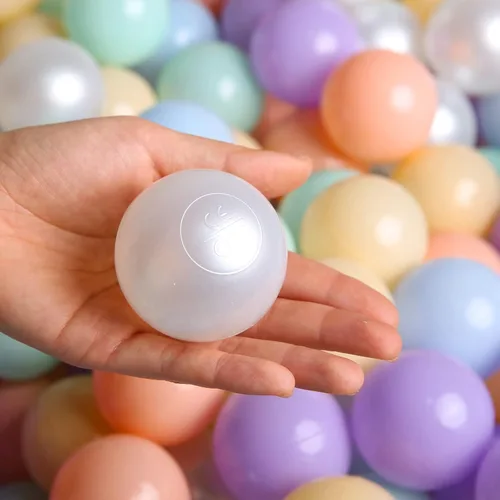 Miniatura 28 de TRENDPLAY Pelotas de Plástico para Pozos de Pelotas de 2.2 Pulgadas, Paquete de 50 100 200 500 Pelotas Huecas, Perfectas para Piscinas de Bebés
