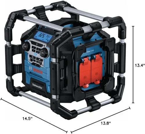 Miniatura 8 de BOSCH GPB18V-5CN Radio para el lugar de trabajo de 18V con Bluetooth® 5.0 y estación de energía