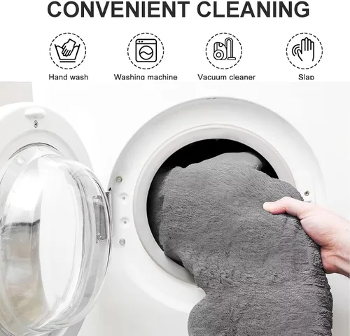 Miniatura 6 de Puf para adultos y niños sin relleno, sofá perezoso suave y redondo, funda de sofá de puf clásico, saco de amor para dormitorio, silla de lectura